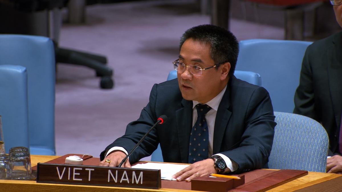 Vietnam reaffirms support for Palestinian people at UN Security Council debate